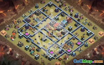 Top Town Hall 13 Base Layouts to Copy #55967