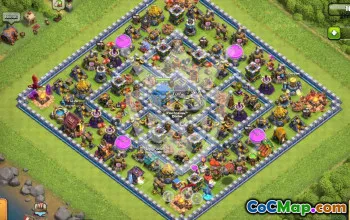 Top Town Hall 13 Base Layouts to Copy #56592