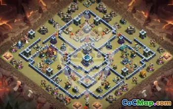 Top Town Hall 13 Base Layouts with Copy Link #54155