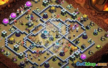 Top Town Hall 13 Base Layouts with Copy Link #54302