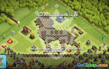 Top Town Hall 13 Base Layouts with Copy Link #55198