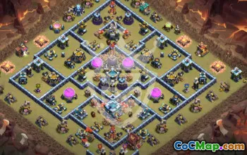 Top Town Hall 13 Base Layouts with Copy Links #53982