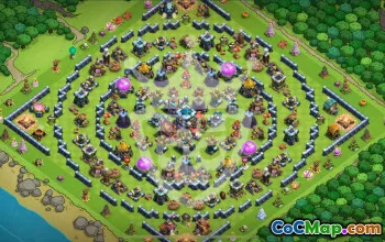 Top Town Hall 13 Base Layouts with Copy Links #54404