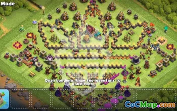 Top Town Hall 13 Base Layouts with Copy Links #54618