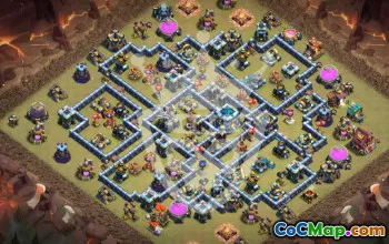 Top Town Hall 13 Base Layouts with Copy Links #55991