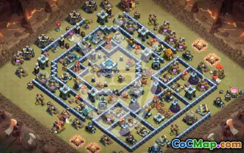 Top Town Hall 13 Base Layouts with Copy Links #56108