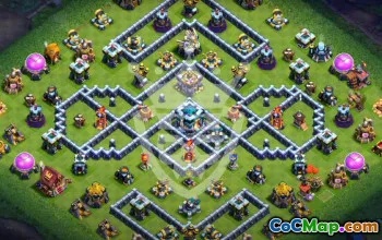 Top Town Hall 13 Base Layouts with Link #52914