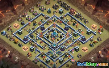 Top Town Hall 13 Base Layouts with Links #53277