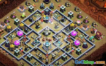 Top Town Hall 13 Base Layouts with Links #54309