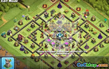 Top Town Hall 13 Base Layouts with Links #54402