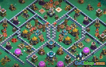 Top Town Hall 13 CoC Base Layouts & Maps | Copy Now! #14867