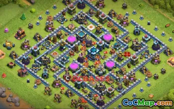 Top Town Hall 13 Farming Base | Clash of Clans #23196
