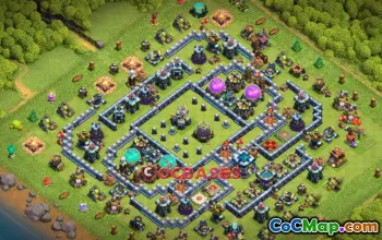 Top Town Hall 13 Farming Base | Clash of Clans Copy Link #21794