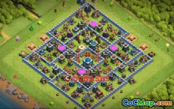 Top Town Hall 13 Farming Base - Clash of Clans Copy Link #23244