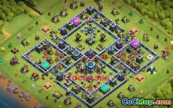 Top Town Hall 13 Farming Base - Clash of Clans Guide #22716