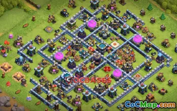 Top Town Hall 13 Farming Base - Copy Link | Clash of Clans #19118