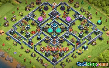 Top Town Hall 13 Farming Base & Copy Link - Clash of Clans #20614