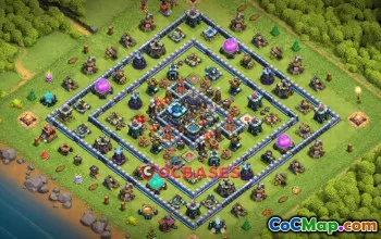 Top Town Hall 13 Farming Base - Copy Link | Clash of Clans #21457