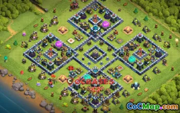 Top Town Hall 13 Farming Base | Kopiera länk för Clash of Clans #18721