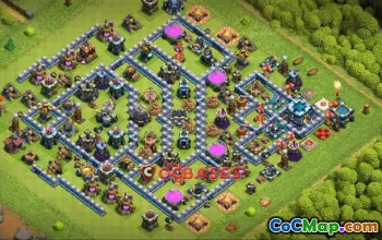 Top Town Hall 13 Farming Base – Copy Link for Clash of Clans #23472