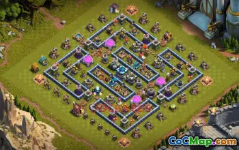 Top Town Hall 13 Trophy Base Layout #55405