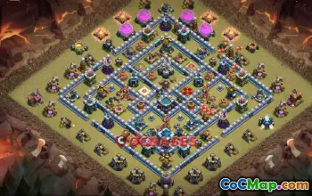 Top Town Hall 13 War Base | Clash of Clans Copy Link #23423