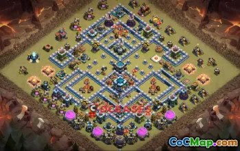 Top Town Hall 13 War Base - Copy Base Link | Clash of Clans #23363
