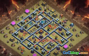 Top Town Hall 13 Link do kopii bazy wojennej – Clash of Clans #18769