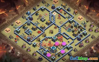 Top Town Hall 13 War Base Guide | Clash of Clans #18998