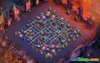 Top Town Hall 13 War Base Layout 9ahva #57154