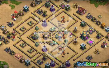 Top Town Hall 14 Base Layout for Clash of Clans #53763