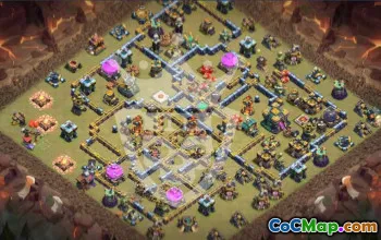 Top Town Hall 14 Base Layouts for Clash of Clans #52621