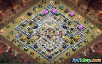 Top Town Hall 14 Base Layouts for Clash of Clans #52641