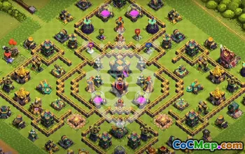 Top Town Hall 14 Base Layouts for Clash of Clans #53125