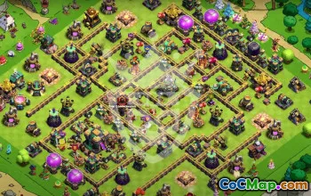 Top Town Hall 14 Base Layouts for CoC #53170