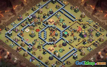 Top Town Hall 14 Dispositions de base pour CoC : Cartes et liens #16470