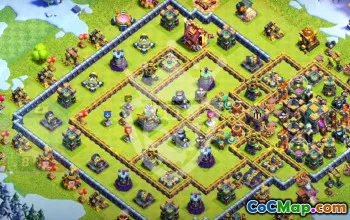 Top Town Hall 14 Base Layouts & Links #54211