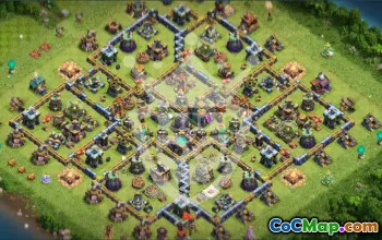 Top Town Hall 14 Base Layouts & Maps #52658