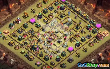 Top Town Hall 14 Base Layouts & Maps #54353