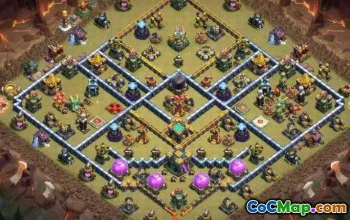 Tata Letak & Peta Basis Kota Top 14 untuk COC #13367