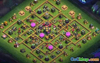 Top Town Hall 14 Base Layouts to Copy #54699