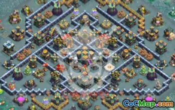Top Town Hall 14 Base Layouts with Copy Link #52669