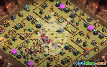 Top Town Hall 14 Base Layouts with Copy Links #53029