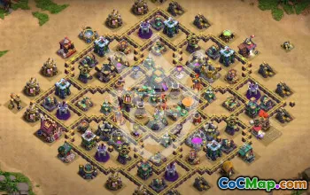 Top Town Hall 14 Base Layouts with Copy Links #53762