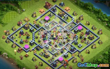 Top Town Hall 14 Base Layouts with Links #56548