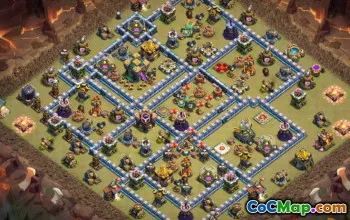 ტოპ მერია 14 COC ბაზის განლაგება და რუქები #13068 ომისთვის