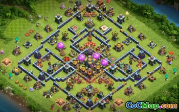 Top Town Hall 14 Trophy Base Designs | Clash of Clans #21624