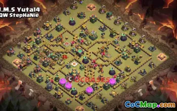 Top Town Hall 14 War Base Layouts - Clash of Clans 2022 #24108
