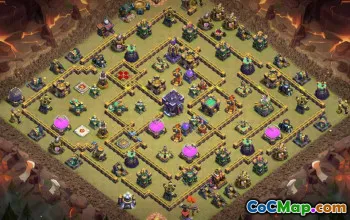 Top Town Hall 15 Base Layouts & Maps for CoC #27087