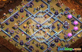 Top Town Hall 15 Base Layouts with Copy Link #53015